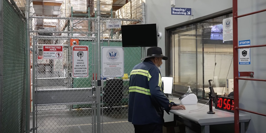 Automating visitor management with driver check-in portal